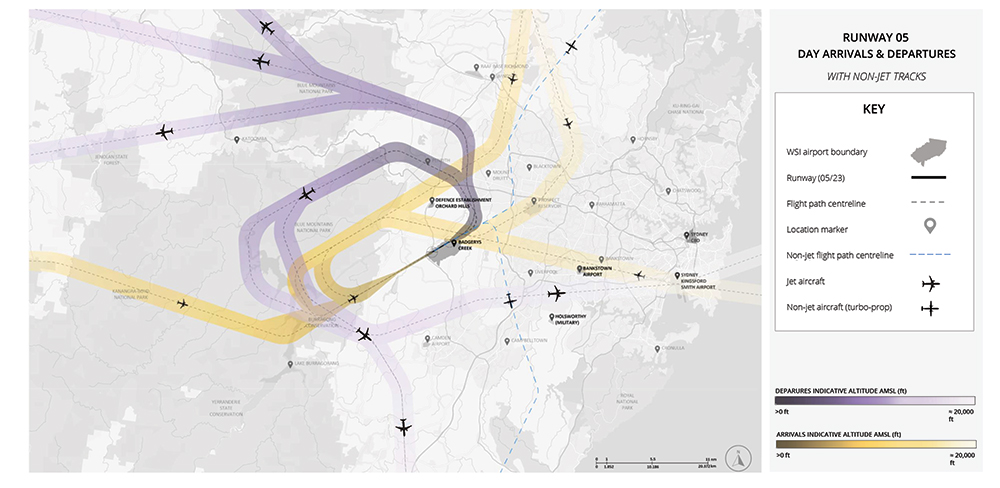 Unveiling the Preliminary Flight Paths of Western Sydney International Airport